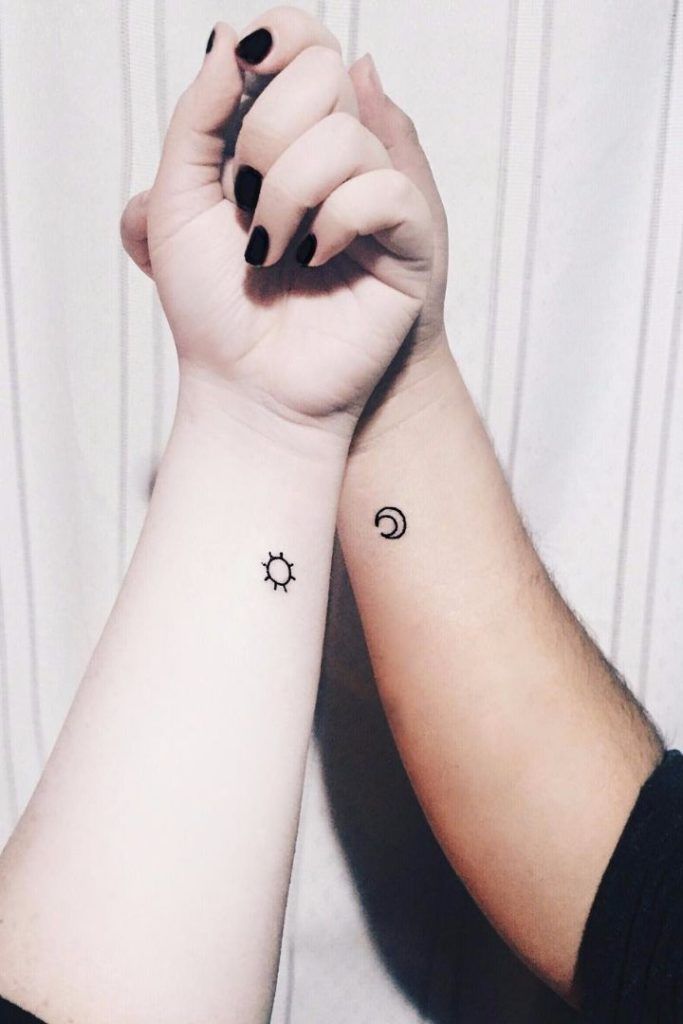 20 tatuagens combinadas para fazer em casal ou entre amigos! Quotes   