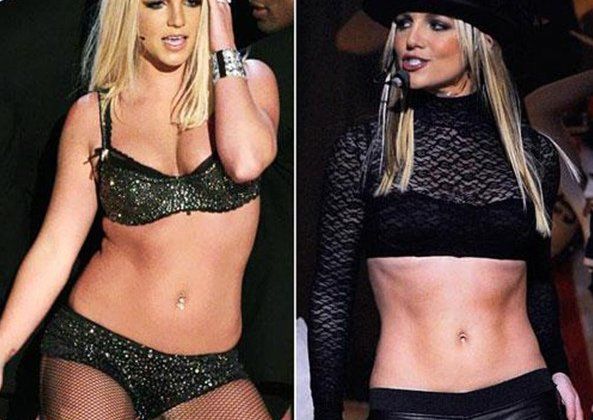 Estrelas que ganharam peso: Britney Spears irreconhecível! Quotes   